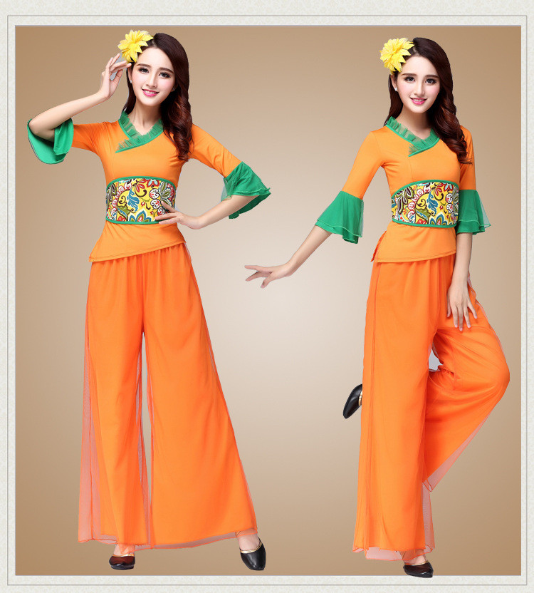 最新款秧歌服装图片,与自然美景共舞的视觉盛宴