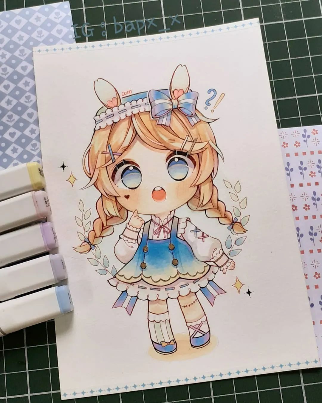 动漫画Q版,自然美景的奇妙旅行探索