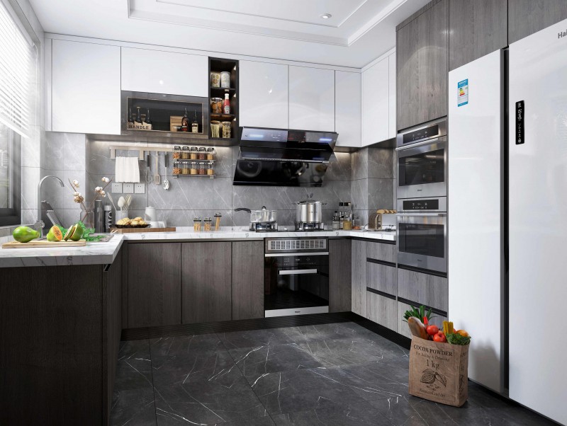 现代厨房橱柜设计,变化中学习,自信实现梦想