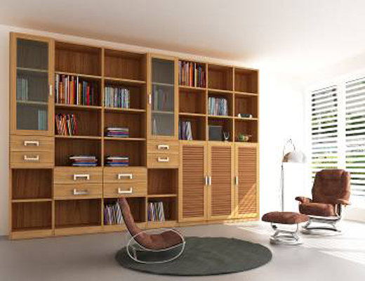 时尚家居必备,最新设计与功能齐全的书柜介绍